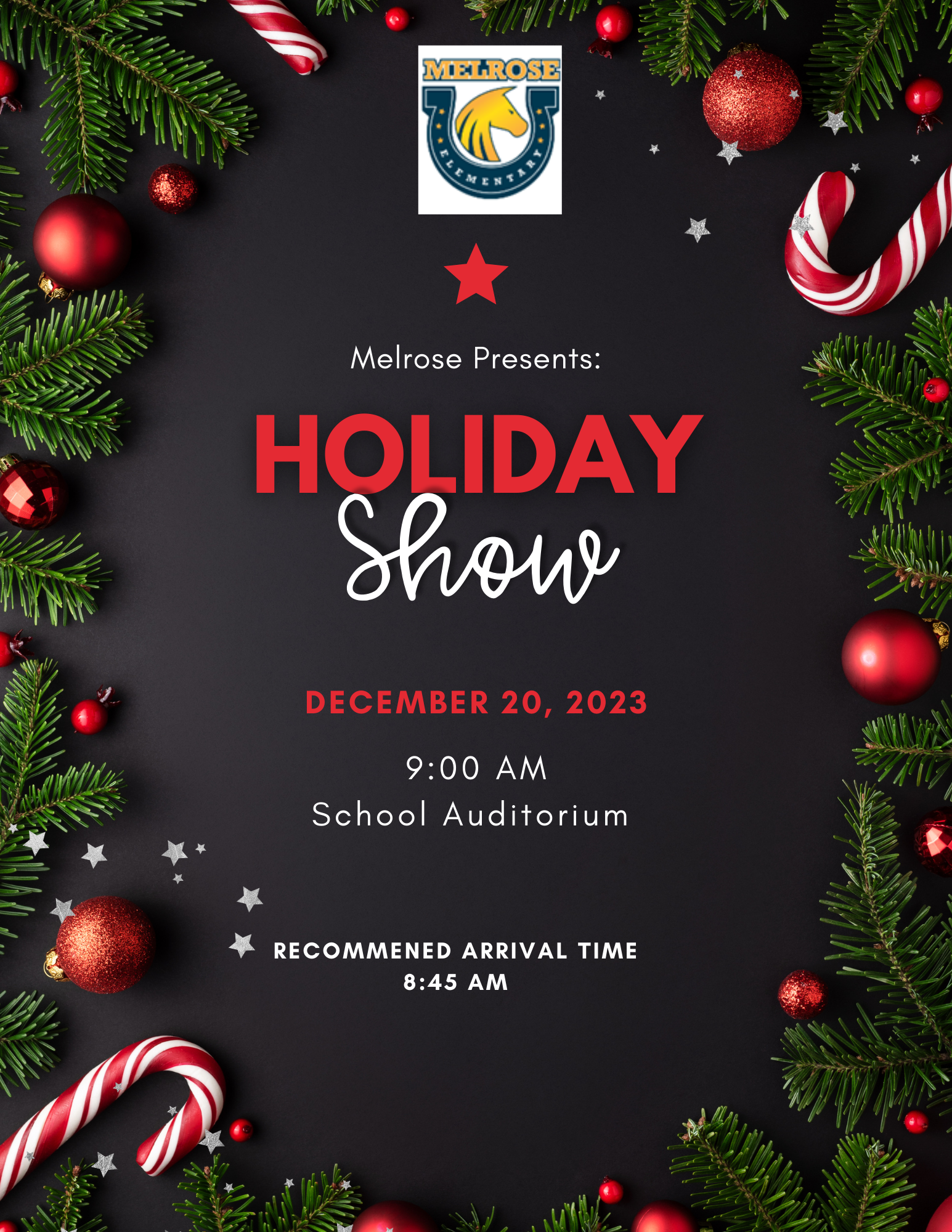 Holiday Show @ School Auditorium